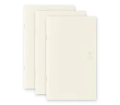 Pack 3 cuadernos cuadriculados B6 Slim Light Midori MD Paper