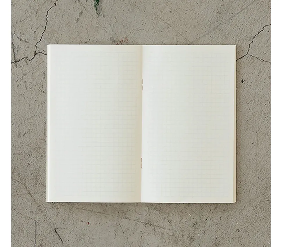 Pack 3 cuadernos cuadriculados B6 Slim Light Midori MD Paper