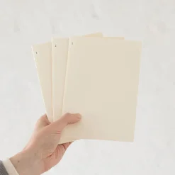 Pack 3 cuadernos cuadriculados Light Midori MD Paper A5