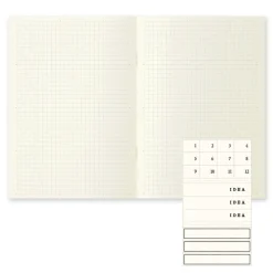 Pack 3 cuadernos cuadriculados Light Midori MD Paper A5