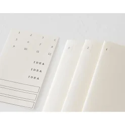 Pack 3 cuadernos cuadriculados Light Midori MD Paper A5