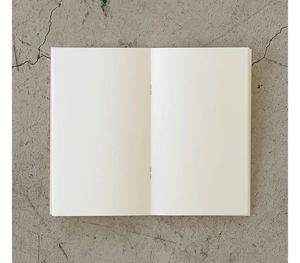 Pack 3 cuadernos lisos B6 Slim Light Midori MD Paper