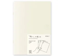 Pack 3 cuadernos lisos Light Midori MD Paper A5
