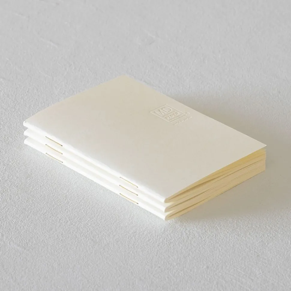 Pack 3 cuadernos lisos Light Midori MD Paper A7