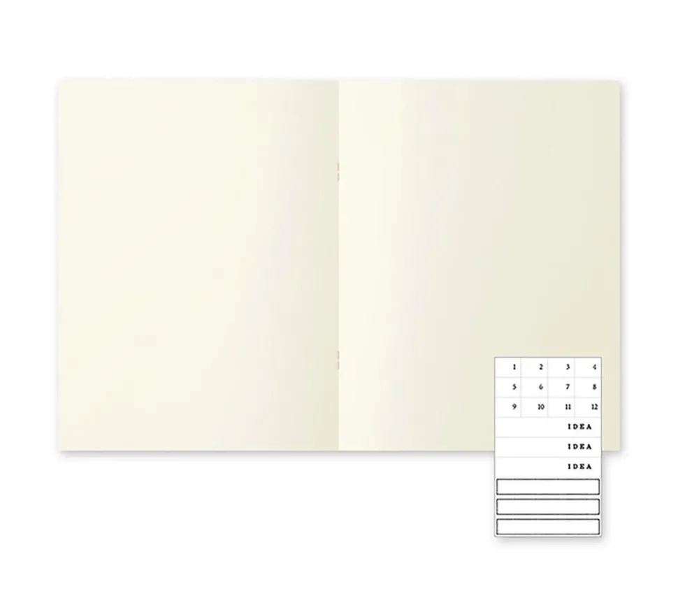 Pack 3 cuadernos lisos Light Midori MD Paper A4