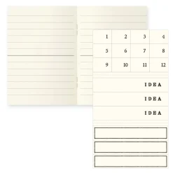 Pack 3 cuadernos rayados Light Midori MD Paper A7