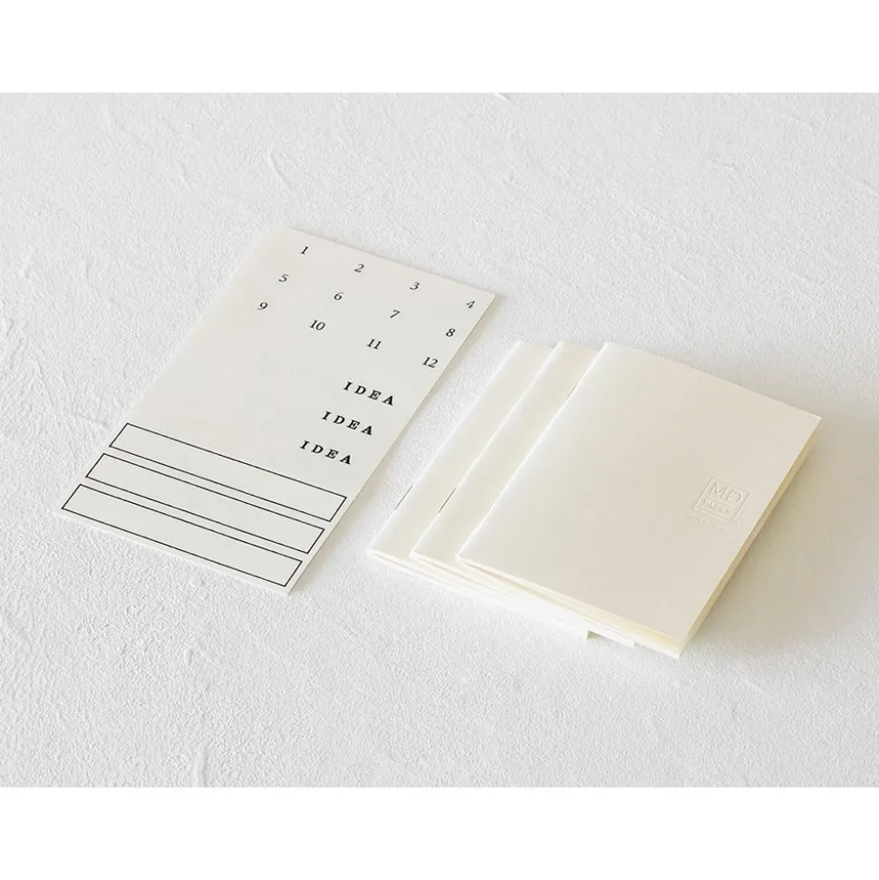 Pack 3 cuadernos rayados Light Midori MD Paper A7