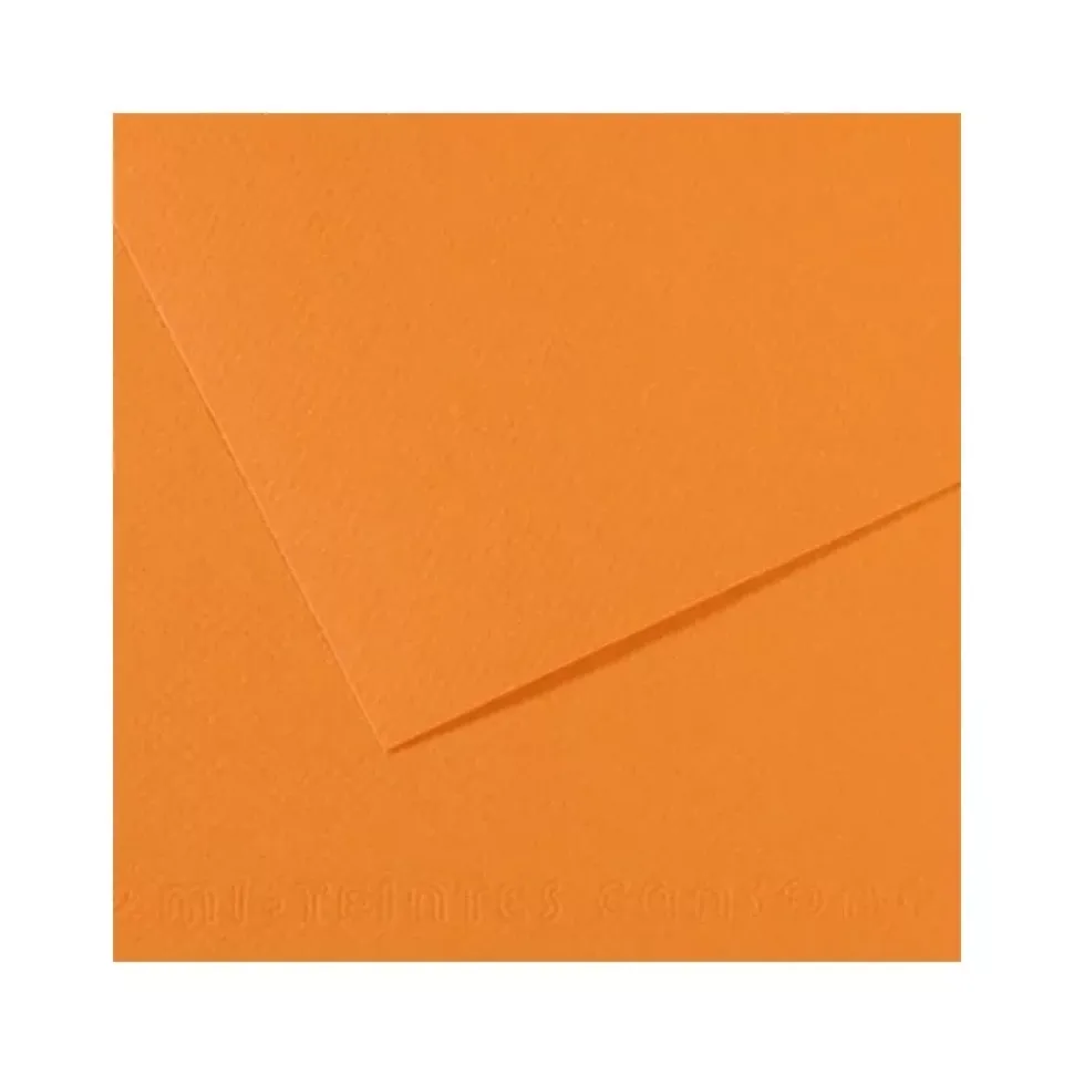 Pack 10 Papeles Mi-Teintes 384 Salmón Canson A4 160g/m²