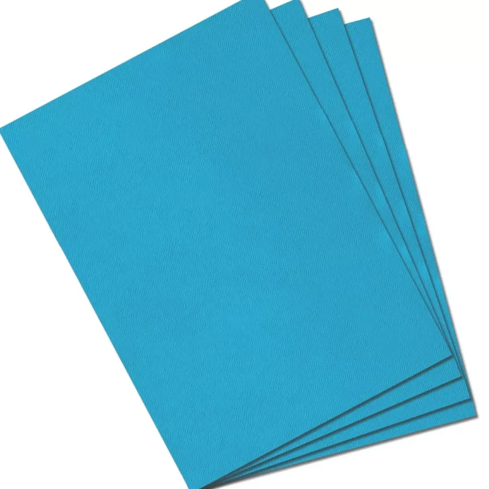 Pack 10 Papeles Mi-Teintes Turquesa 595 Canson A4 160g/m²