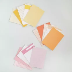 Pack 50 tarjetas Básicas Arcoíris Lora Bailora 3"x4"