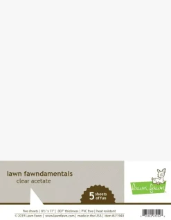 Pack 5 unidades de Acetato Lawn Fawn
