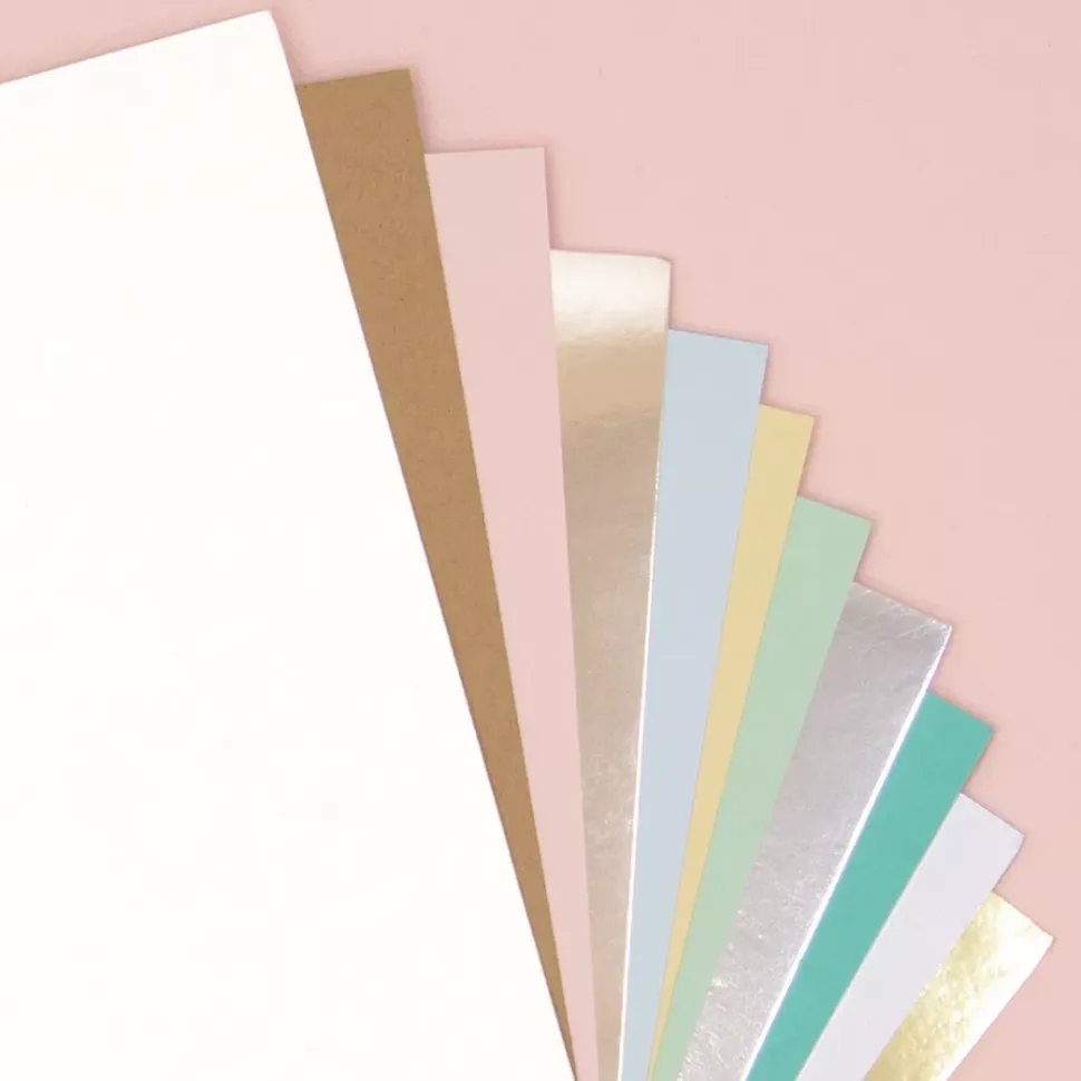 Pack de 25 Cartulinas Ivory Craftelier 30x30cm