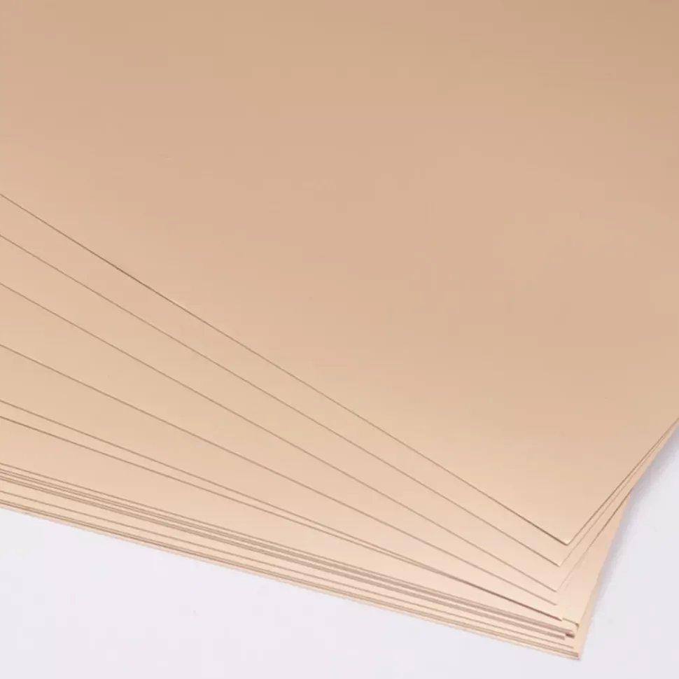 Pack de 15 Cartulinas Mirror Card Rose Gold Craftelier 30x30cm