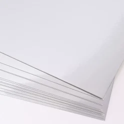 Pack de 15 Cartulinas Mirror Card Silver 30x30xm Craftelier