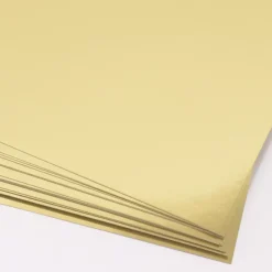 Pack de 15 Cartulinas Mirror Card Gold Craftelier 30x30cm