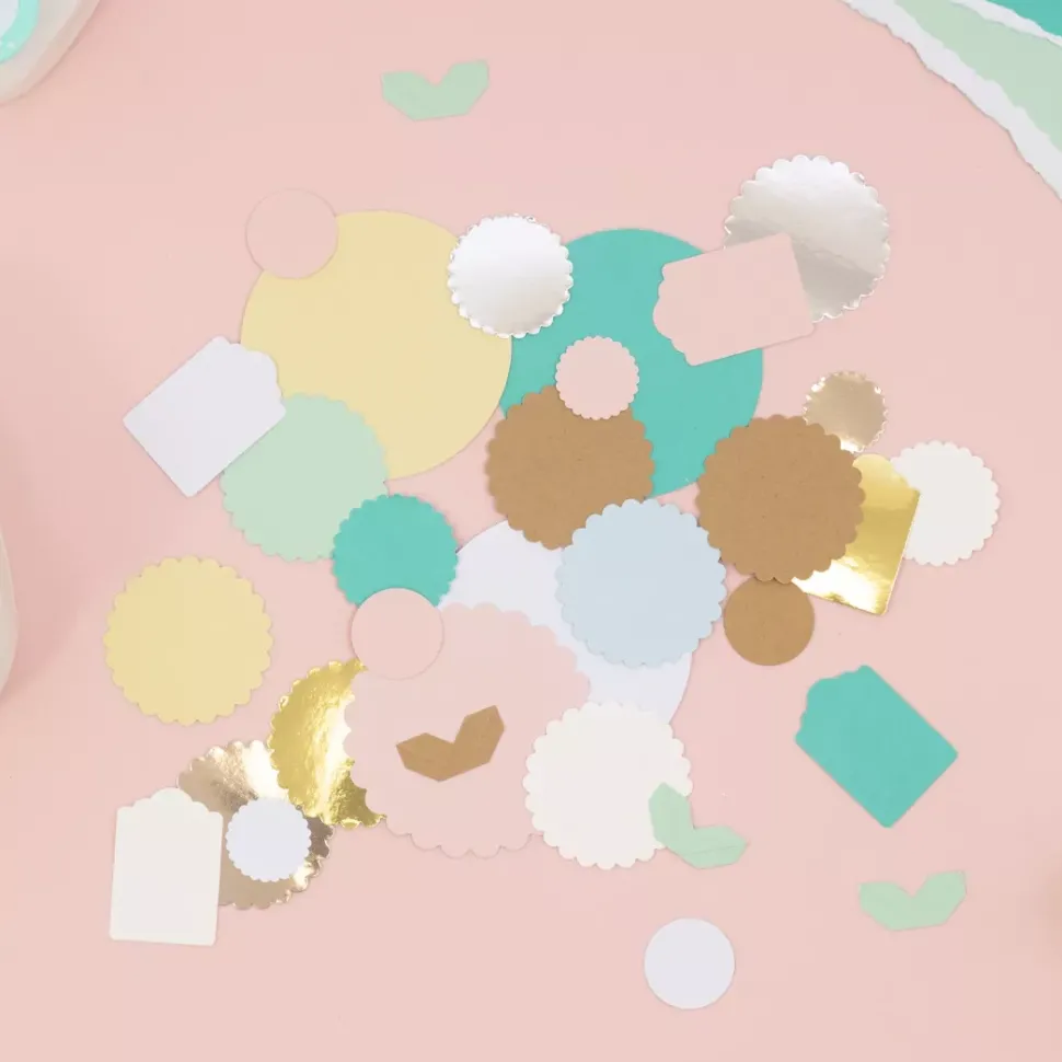 Pack de 15 Cartulinas Mirror Card Gold Craftelier 30x30cm