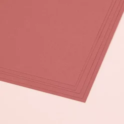 Pack de 5 Cartulinas Textura Rojo Antiguo Craftelier 30x30cm