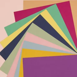 Pack de 5 Cartulinas Textura Perlada Blanco Craftelier 30x30cm