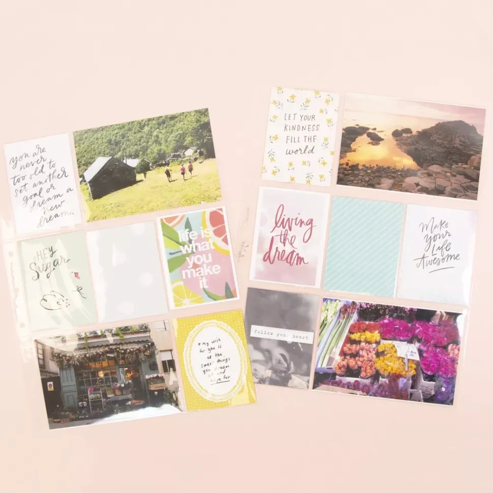 Pack de Fundas Para Álbumes Craftelier 9"x12"