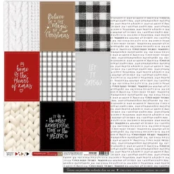 Papel # 02 Christmas Cocooning Florlèges Diseño A4