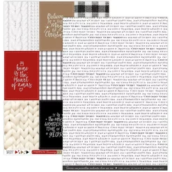 Papel # 02 Christmas Cocooning Florlèges Diseño A4