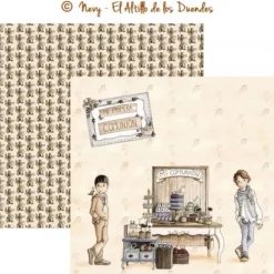 Papel #04 Celebrando mi comunión El Altillo de los Duendes 30x30cm