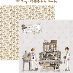 Papel #06 Celebrando mi comunión El Altillo de los Duendes 30x30cm