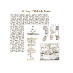 Papel #06 Celebrando Nuestro Amor El Altillo de los Duendes 30x30cm