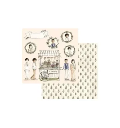 Papel #05 Ellos celebran su comunión El Altillo de los Duendes 30x30cm