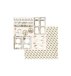 Papel #04 Ellos celebran su comunión El Altillo de los Duendes 30x30cm