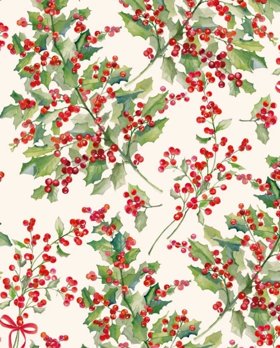 Papel Bayas de Acebo Tassotti