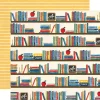 Papel Bright Bookshelf Back to School Carta Bella 30x30cm