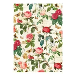 Papel Cartas y rosas Kartos 49,5x68cm