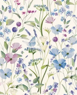 Papel Composición floral de primavera Tassotti