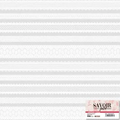 Papel de acetato Cenefas Savoir Faire Alberto Juárez 30x30cm