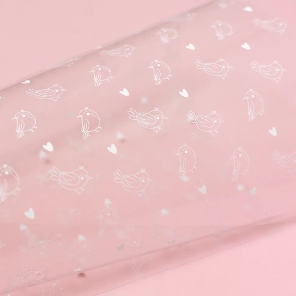 Papel de acetato Pájaros Mary Sami Garra 30x30cm