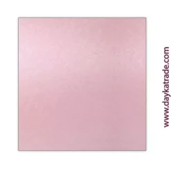 Papel de Scrapbooking Metálico Rosa Pétalo Dayka 30x30cm