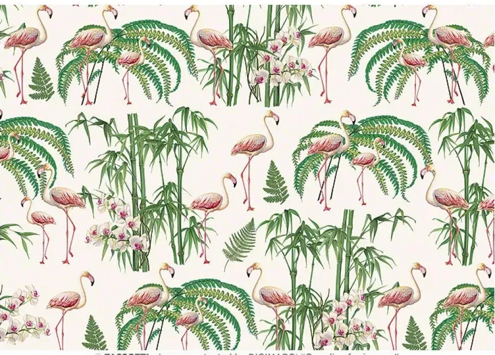 Papel Flamencos Tassotti