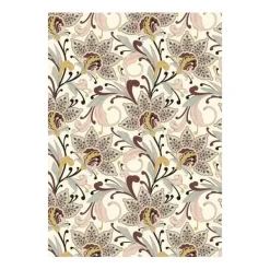 Papel Flores inspiración rusa Kartos 49,5x68cm