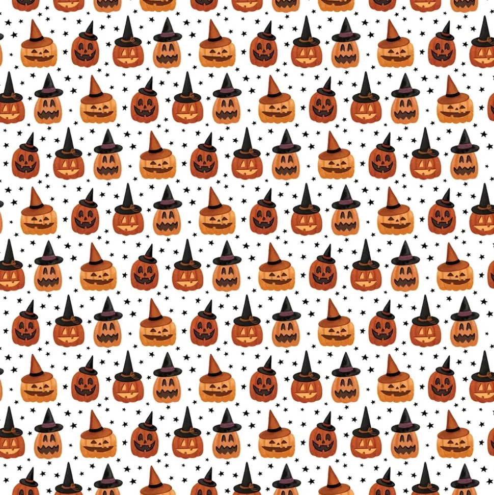 Papel Jack-O-Lanterns Halloween Carta Bella 30x30cm