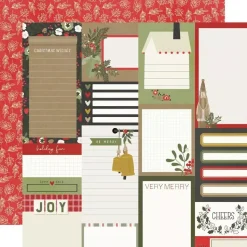 Papel Journal Elements The Holiday Life Simple Stories 30x30cm