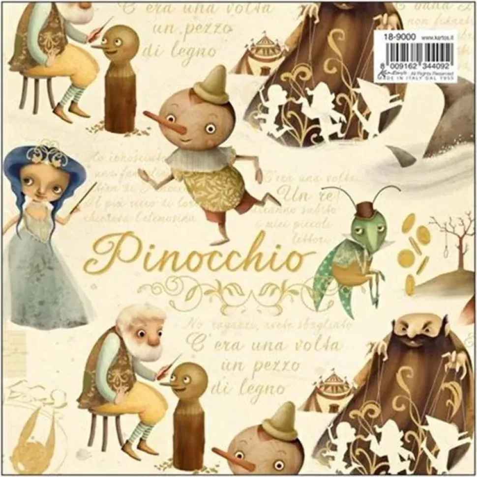 Papel La Aventura de Pinocho Kartos 49,5x68cm