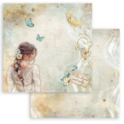 Papel Lady Butterfly Masquerade Stamperia 30x30cm