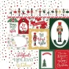 Papel Multi Journaling Cards Nutcracker Christmas Echo Park 30x30cm