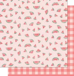 Papel One in a melon Fruit Salad Lawn Fawn 30x30cm