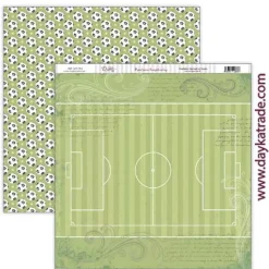 Papel SCP-653 Campo Pasión por el Fútbol Dayka 30x30cm