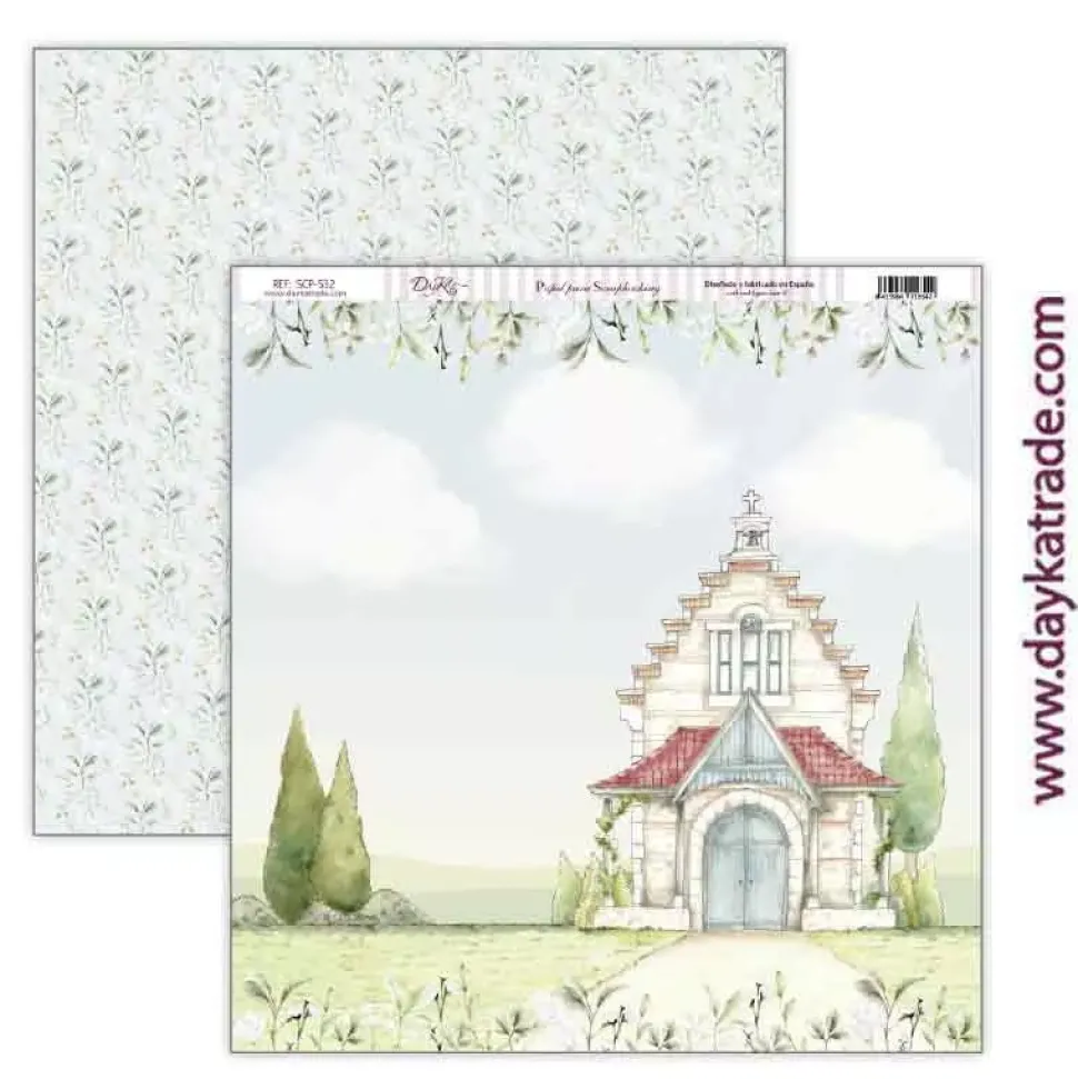 Papel SCP-532 Capilla Bendiciones Niño Dayka 30x30cm