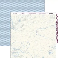 Papel SCP-385 Carta marina y circulos Dayka 30x30cm