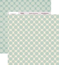 Papel SCP-184 Comunión niña fondo aguamarina 30x30cm Dayka