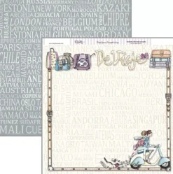 Papel SCP-126 De viaje Novios 30x30cm Dayka